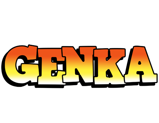 Genka sunset logo