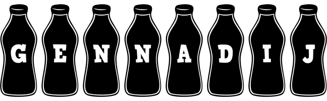 Gennadij bottle logo