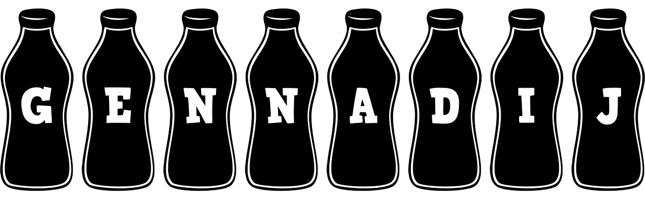 Gennadij bottle logo