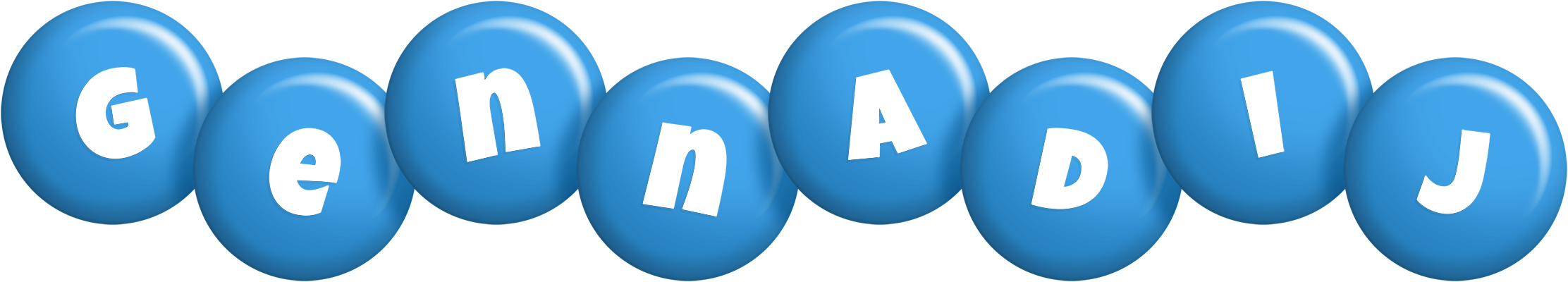 Gennadij candy-blue logo