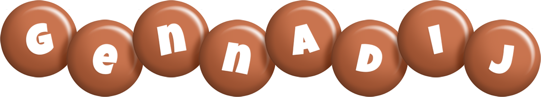 Gennadij candy-brown logo