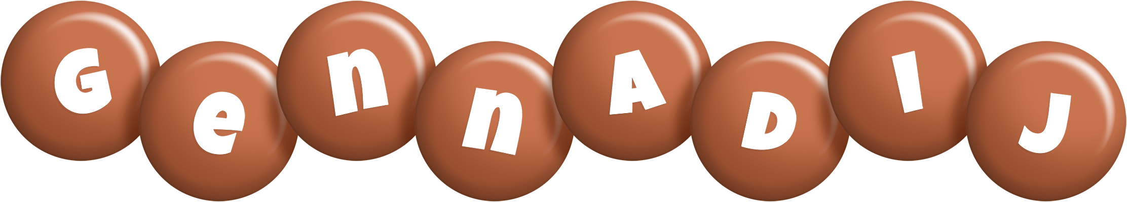 Gennadij candy-brown logo