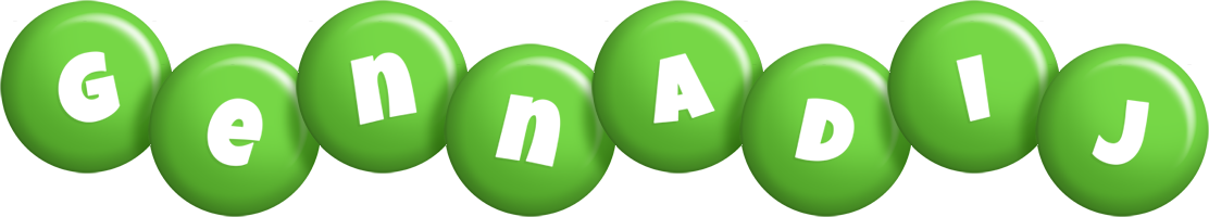 Gennadij candy-green logo