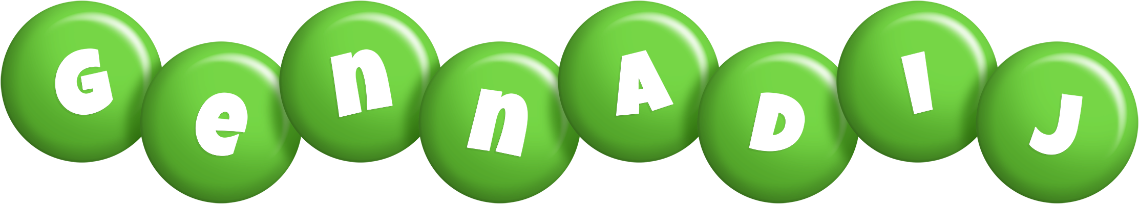 Gennadij candy-green logo