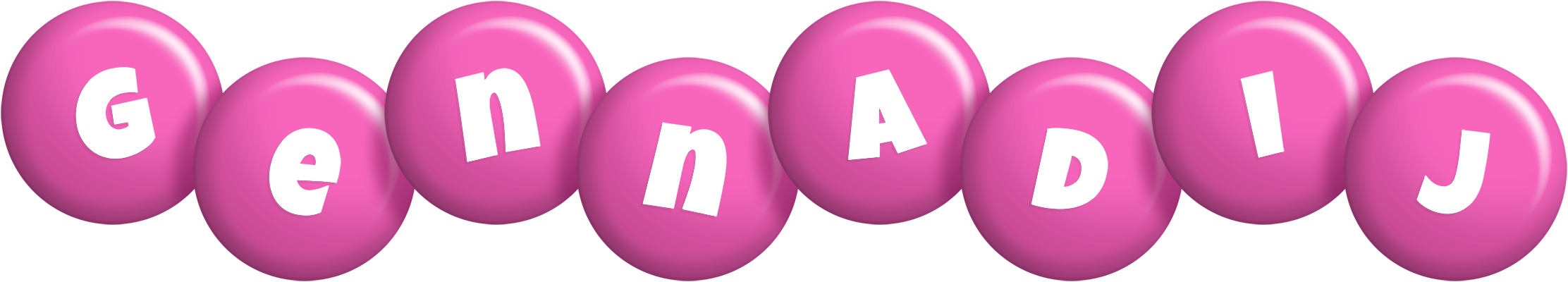 Gennadij candy-pink logo