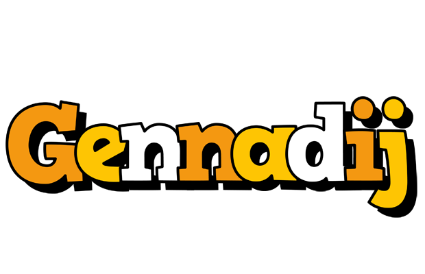 Gennadij cartoon logo