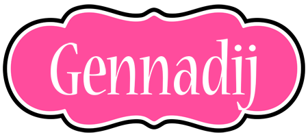 Gennadij invitation logo