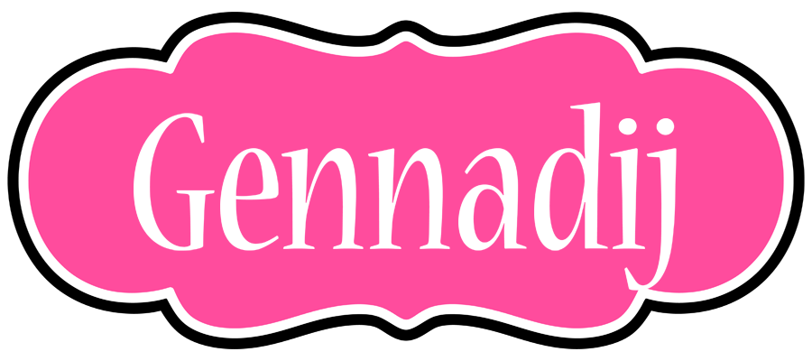 Gennadij invitation logo