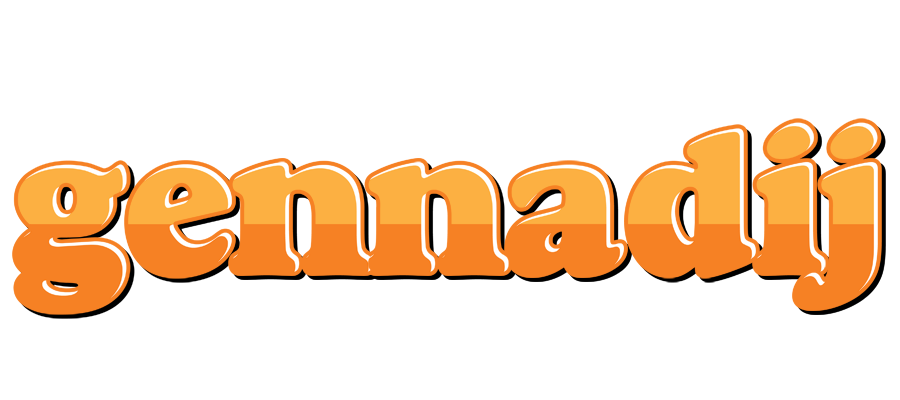 Gennadij orange logo