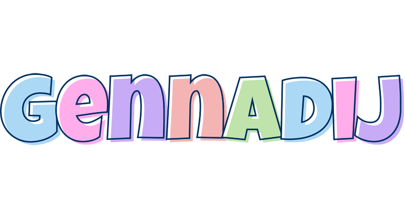 Gennadij pastel logo