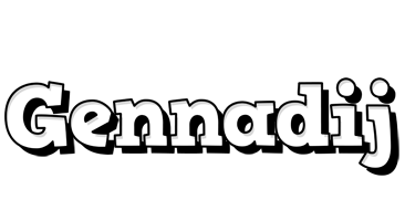 Gennadij snowing logo