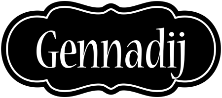 Gennadij welcome logo