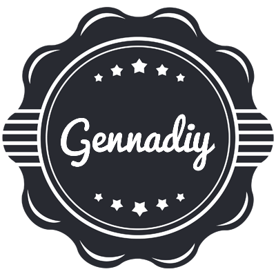 Gennadiy badge logo