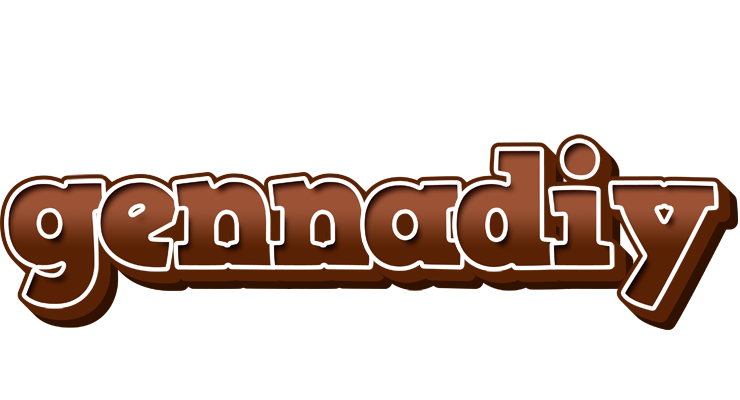 Gennadiy brownie logo