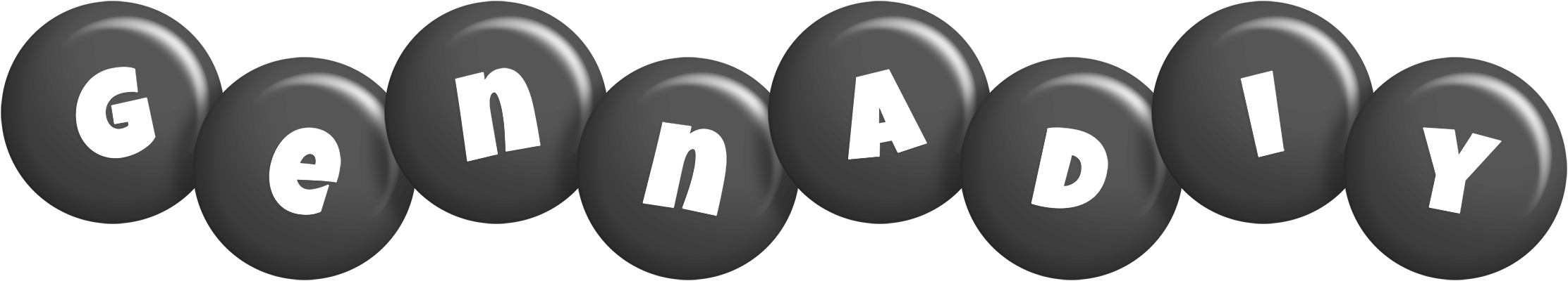 Gennadiy candy-black logo