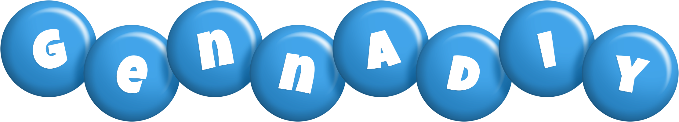 Gennadiy candy-blue logo