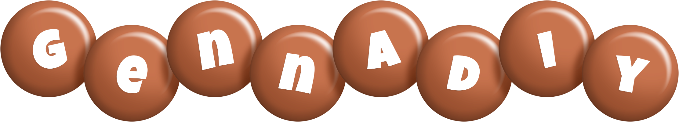 Gennadiy candy-brown logo