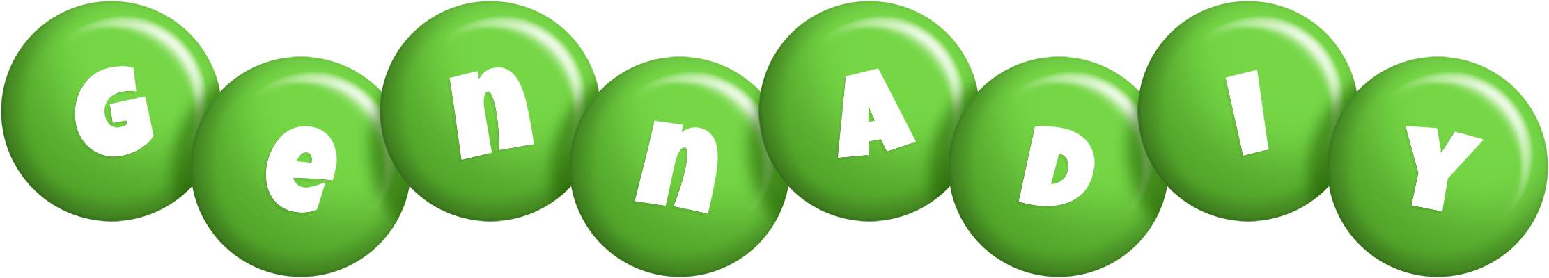 Gennadiy candy-green logo