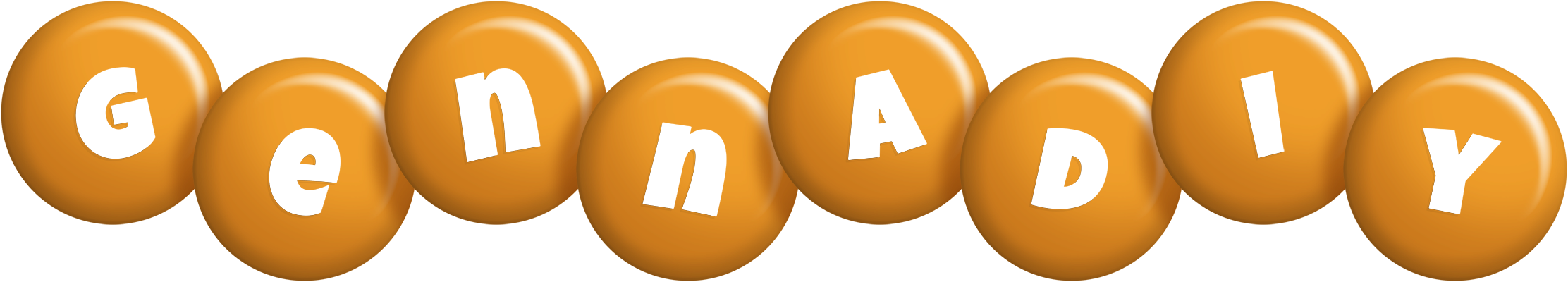 Gennadiy candy-orange logo