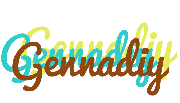 Gennadiy cupcake logo
