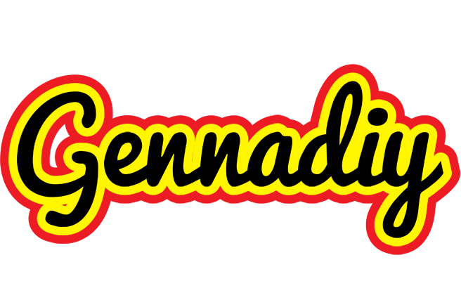Gennadiy flaming logo