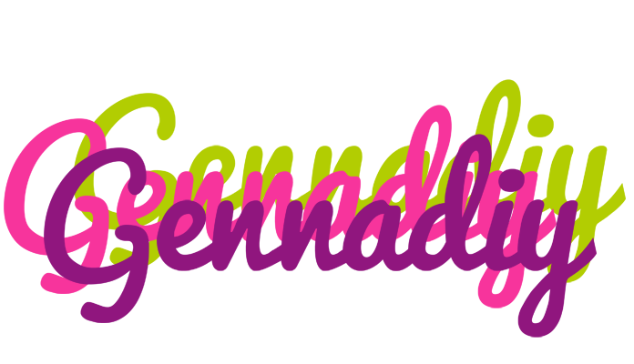 Gennadiy flowers logo