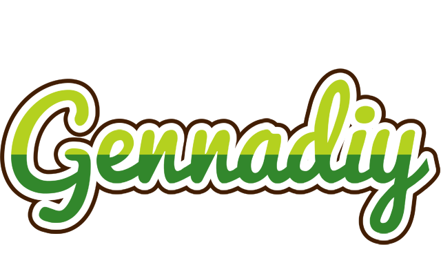 Gennadiy golfing logo