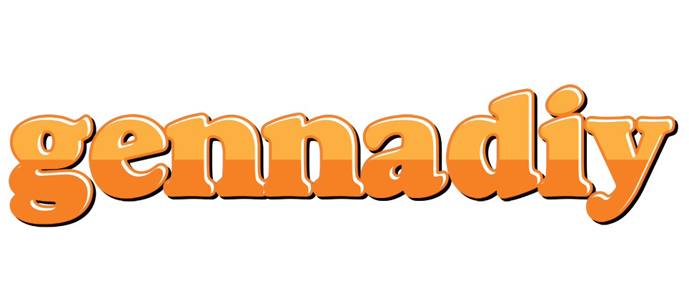Gennadiy orange logo