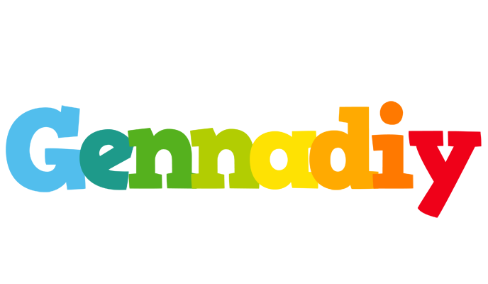 Gennadiy rainbows logo