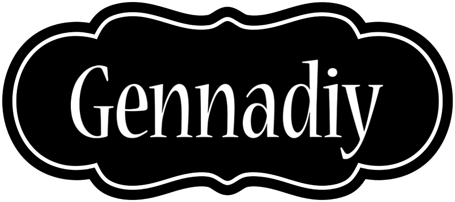 Gennadiy welcome logo