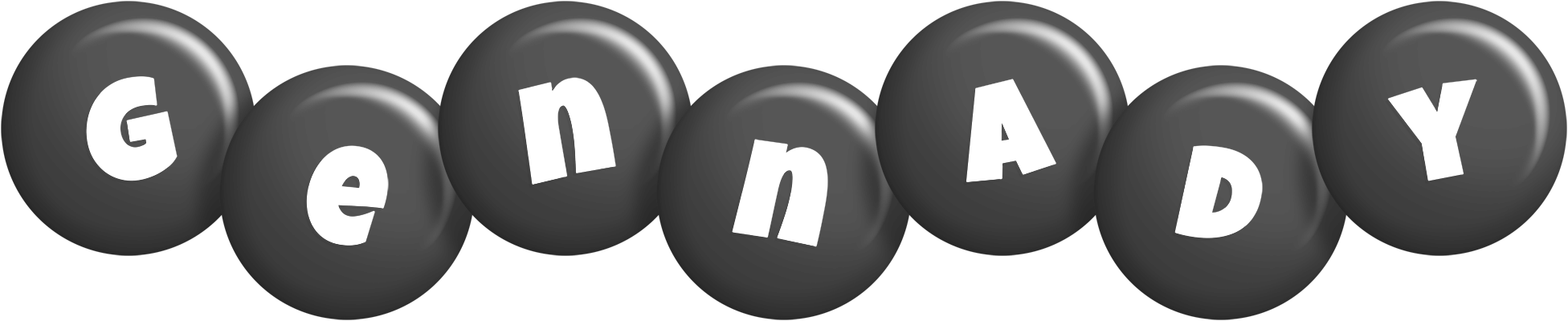 Gennady candy-black logo
