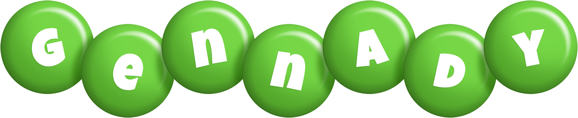 Gennady candy-green logo
