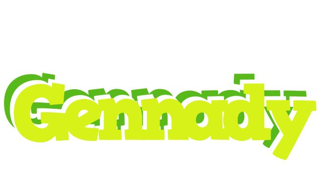 Gennady citrus logo