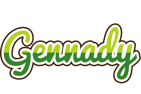 Gennady golfing logo