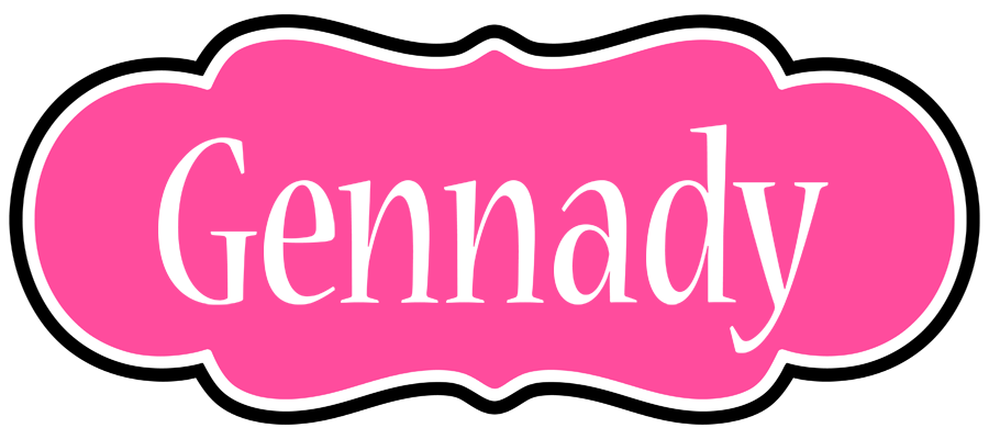 Gennady invitation logo