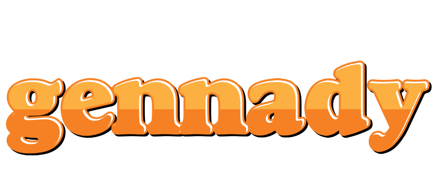 Gennady orange logo