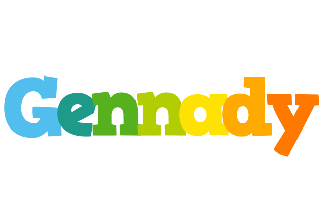 Gennady rainbows logo