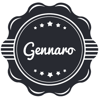 Gennaro badge logo