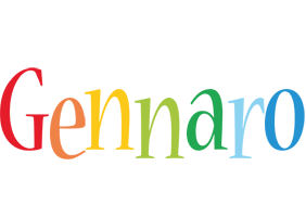 Gennaro birthday logo