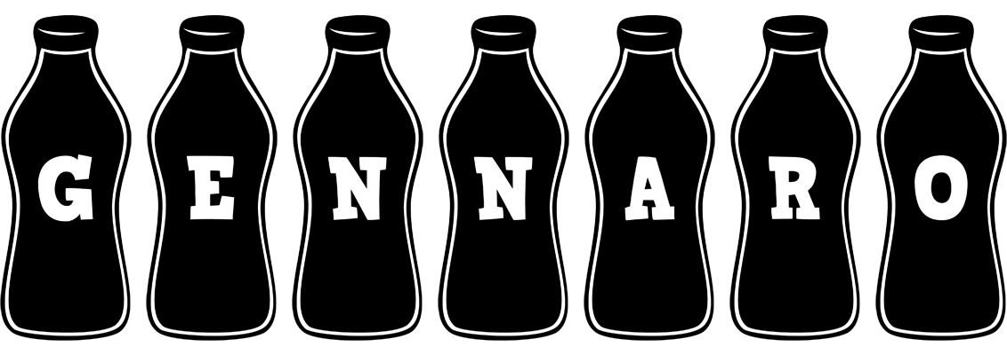 Gennaro bottle logo