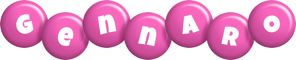 Gennaro candy-pink logo
