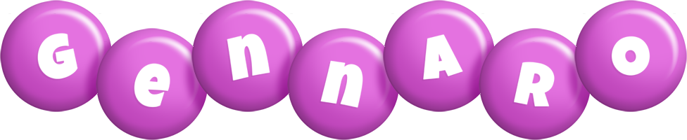 Gennaro candy-purple logo