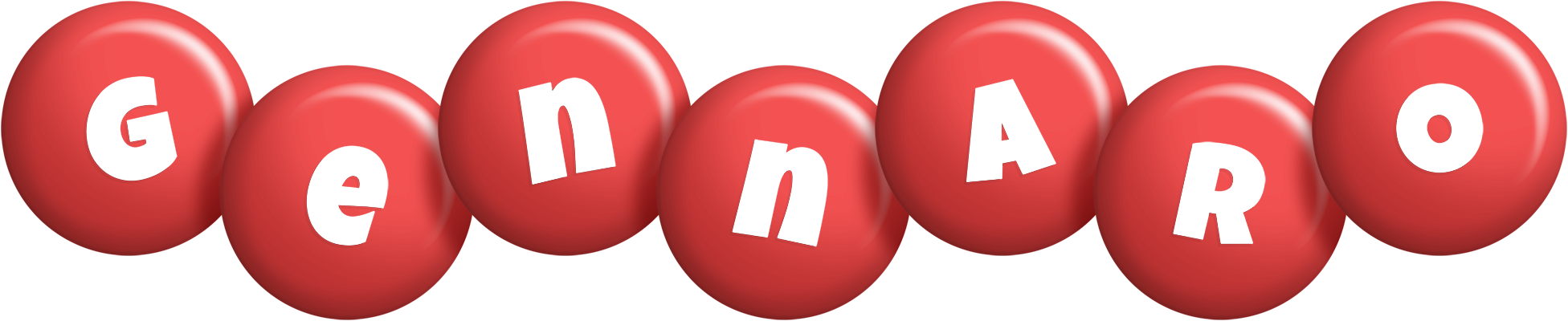 Gennaro candy-red logo