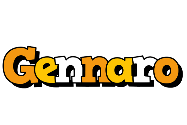 Gennaro cartoon logo