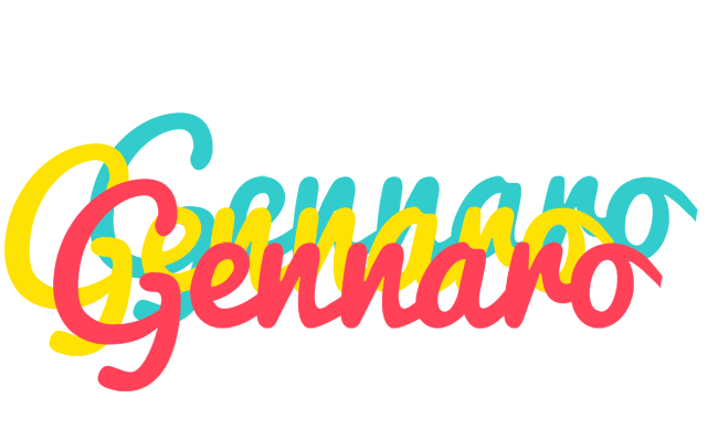 Gennaro disco logo