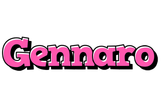 Gennaro girlish logo