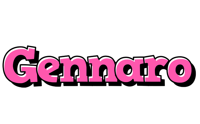 Gennaro girlish logo