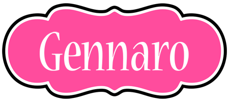 Gennaro invitation logo