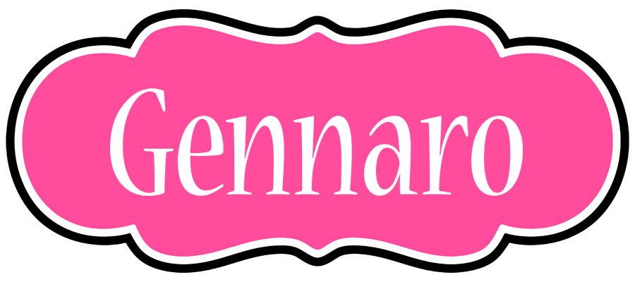 Gennaro invitation logo
