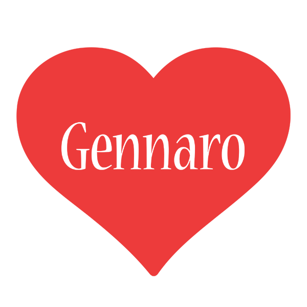 Gennaro love logo